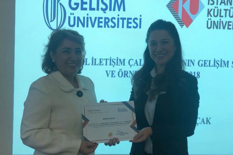 Dr. Öğr. Üyesi Sevinç Koçak Gelişim Üniversitesi Öğrencileri ile Bir Araya Geldi